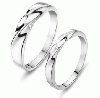 925 silver couple rings